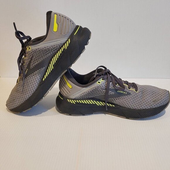Brooks Adrenaline GTS 22 1103661D068 Gray Nightlife Men's Running Shoes Size 8 D - Picture 2 of 15
